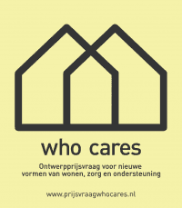 Logo Who cares, afbeelding bij ontwerpwedstrijd