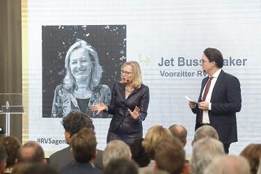 Jet Bussemaker en Daan Dohmen jaarlijkse RVS conferentie 10 oktober 2019