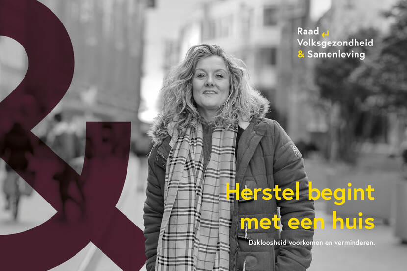 Raad voor Volksgezondheid & Samenleving: Herstel begint met een huis, dakloosheid voorkomen en verminderen