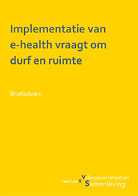 Cover Briefadvies Implementatie E-health