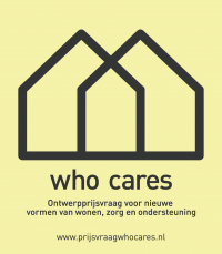 Logo Who cares, afbeelding bij ontwerpwedstrijd