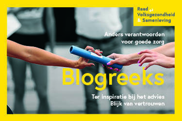 Blogreeks ter inspiratie advies Blijk van vertrouwen